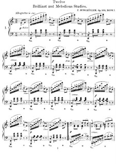 All Studies: para um único musico (Editado por H. Bulow) by Johann Friedrich Burgmüller