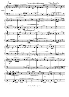 Pieces for Piano, Op.22: Two Crybabies by Viktor Telychko
