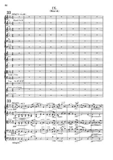 Variation No.9 'Nimrod': partitura completa by Edward Elgar