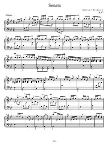 Sonata in G Minor, K.97 P.5: Para Piano by Domenico Scarlatti