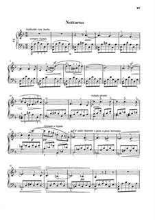 Soirées musicales, Op.6: No.2 Nocturne by Clara Schumann