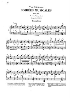 Soirées musicales, Op.6: No.1 Toccatina by Clara Schumann