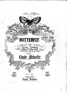 Butterfly: Butterfly by Claude Melnotte