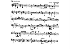 Three Nocturnes, Op.4: Nocturne No.3 by Johann Kaspar Mertz