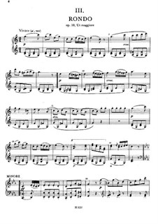 Two Rondos, Op.18: Rondo em C maior by Jan Václav Voříšek