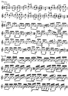 Theme and Variations: tema e variações by Francesco Molino