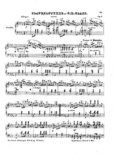 Claveerstykke (Piano Piece), Op.5: Claveerstykke (Piano Piece) by Charles Glass