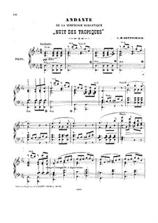 Symphony 'A Night in the Tropics'. Andante: Symphony 'A Night in the Tropics'. Andante by Louis Moreau Gottschalk