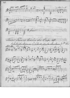 Twenty-Five Progressive Etudes, Op.60: Etudes No.16, 20, 22 by Fernando Sor