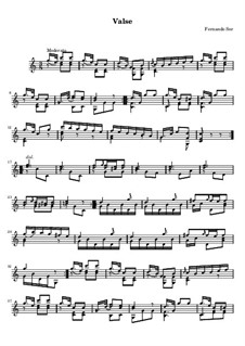 Six Divertissements, Op.2: Divertissement No.5 by Fernando Sor