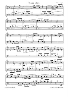 Toccata No.8 in G Major: Toccata No.8 in G Major by Johann Speth