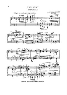 Twilight, Op.4 No.4: Twilight by Nikolai Shcherbachov