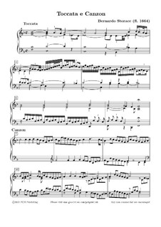 Toccata and Canzone: Toccata and Canzone by Bernardo Storace