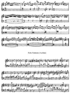 Echo Fantasia (Aeolian), D.15: Echo Fantasia (Aeolian) by Jan Pieterszoon Sweelinck