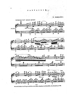 Fantasia, Op.31: Fantasia by Ernest Szemelényi