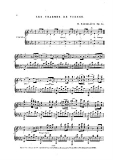 Les charmes de Vienne, Op.35: Les charmes de Vienne by Ernest Szemelényi