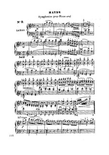 Symphony No.102 in B Flat Major, Hob.I/102: versão para piano by Joseph Haydn