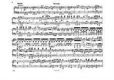 Concerto for Violin and Orchestra in D Major, Op.61: Rondo, for piano four hands by Ludwig van Beethoven