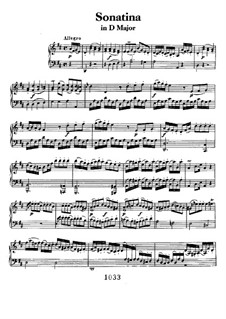 Three Sonatinas for Piano, WoO 47: Sonatina No.3 in D Major by Ludwig van Beethoven