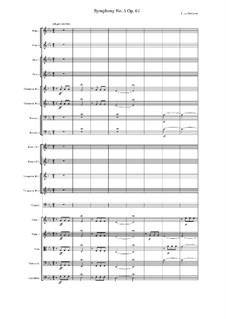 Movement I: partitura completa by Ludwig van Beethoven