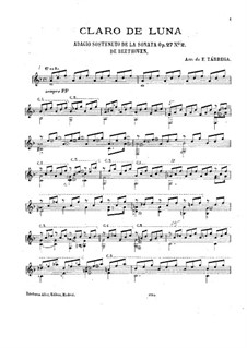 Movement I: Para Guitarra by Ludwig van Beethoven
