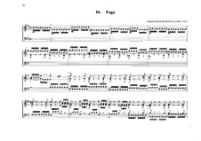 Fugue for Organ in E Minor: Fugue for Organ in E Minor by Johann Heinrich Buttstett