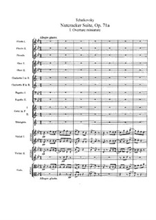 Complete Movements: Partitura completa by Pyotr Tchaikovsky