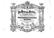 Piano Trios No.1-2, Op.49, 66: versão para piano de quatro mãos by Felix Mendelssohn-Bartholdy