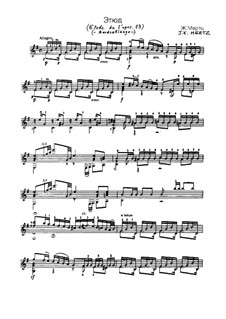Barden-Klänge (Bardic Sounds), Op.13: No.7 Etude by Johann Kaspar Mertz