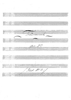 Funeral March for Two Guitars: partes by Johann Kaspar Mertz