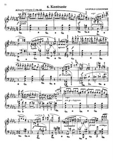 Waltz Masks: No.6 Contrasts by Leopold Godowsky