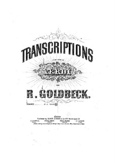 Transcriptions on Themes from 'La Traviata' by Verdi: On Romance by Robert Goldbeck