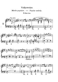 Lyric Pieces, Op.12: No.5 Popular Melody by Edvard Grieg