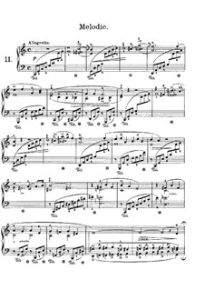 Lyric Pieces, Op.38: No.3 Melody by Edvard Grieg