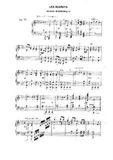 Les regrets, Op.36: Les regrets by Friedrich Kalkbrenner