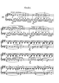 Lyric Pieces, Op.57: No.2 Gade by Edvard Grieg