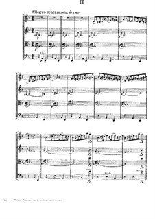 String Quartet in F Major, EG 117: movimento II by Edvard Grieg
