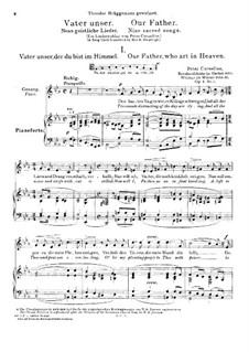 Our Father. Nine Songs, Op.2: todas as musicas by Peter Cornelius