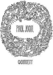 Piano Quintet in D Minor, Op.33: Partitura completa by Paul Juon