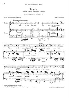 Songs and Dances of Death: No.3 Trepak by Modest Mussorgsky