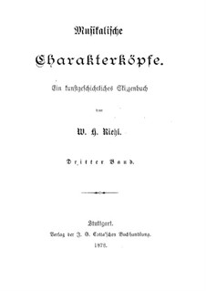 Musikalische Charakterköpfe: Band III by Wilhelm Heinrich Riehl