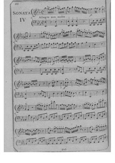Six Sonatas for Piano (or Harp), Op.9: Sonata No.4 by Antonín Kammel
