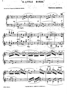 O, Little Birds: O, Little Birds by Theodor Kirchner
