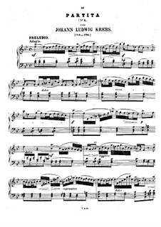 Partita No.2 in B Flat Major: Partita No.2 in B Flat Major by Johann Ludwig Krebs