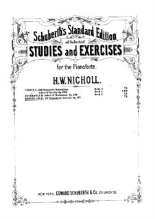 Twelve Easy Studies, Op.151: Para Piano by Louis Köhler