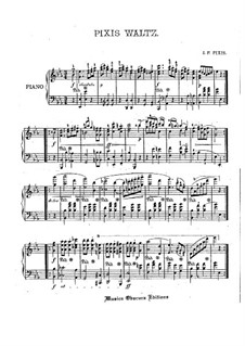 Pixis Waltz: Pixis Waltz by Johann Peter Pixis