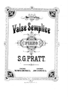 Valse Semplice: Valse Semplice by Silas Gamaliel Pratt