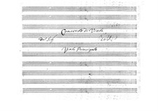 Concerto for Viola and Orchestra in E Flat Major, BI 544: Concerto for Viola and Orchestra in E Flat Major by Alessandro Rolla