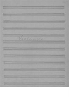Sonata for Cello and Piano in A Minor, Op.36: Parte de solo by Edvard Grieg