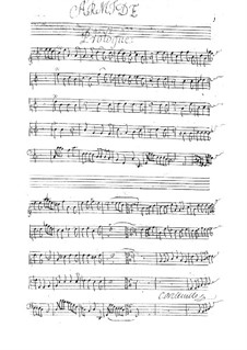 Armide, LWV 71: Partitura completa by Jean-Baptiste Lully